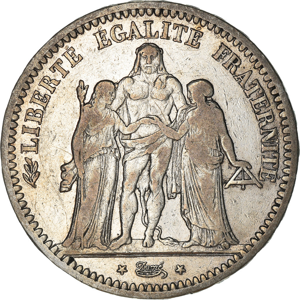 Monnaie, France, Hercule, 5 Francs, 1848, Paris, TB, Argent, KM:756.1