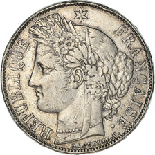 Moneta, Francia, Cérès, 5 Francs, 1870, Paris, MB, Argento, KM:818.1