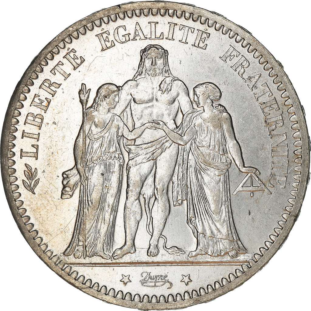 Coin, France, Hercule, 5 Francs, 1873, Paris, AU(55-58), Silver, KM:820.1
