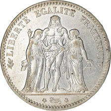 Monnaie, France, Hercule, 5 Francs, 1876, Paris, TTB+, Argent, Gadoury:745a