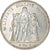 Moneta, Francja, Hercule, 5 Francs, 1876, Paris, AU(50-53), Srebro, KM:820.1