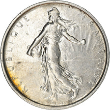 Coin, France, Semeuse, 5 Francs, 1968, Paris, AU(55-58), Silver, KM:926