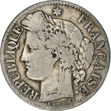 Monnaie, France, Cérès, 2 Francs, 1870, Paris, TB, Argent, Gadoury:530