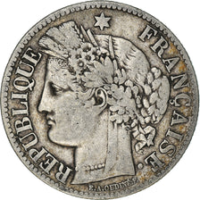 Monnaie, France, Cérès, 2 Francs, 1871, Paris, TB+, Argent, Gadoury:530