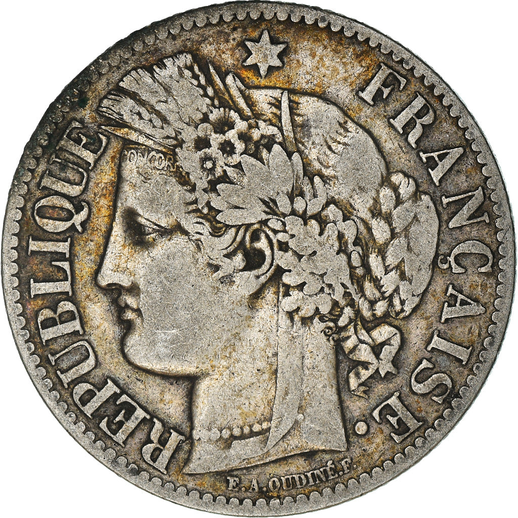 Monnaie, France, Cérès, 2 Francs, 1887, Paris, TB+, Argent, Gadoury:530a
