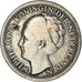 Coin, Curacao, 1/4 Gulden, 1944, Denver, USA, EF(40-45), Silver, KM:44