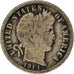 Moeda, Estados Unidos da América, Barber Dime, Dime, 1914, Denver, VF(20-25)