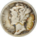 Coin, United States, Mercury Dime, Dime, 1935, U.S. Mint, San Francisco