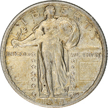 Moneta, Stati Uniti, Standing Liberty Quarter, Quarter, 1917, U.S. Mint