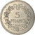 Coin, France, Lavrillier, 5 Francs, 1938, Paris, AU(50-53), Nickel, KM:888