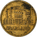 Moneta, Saara, 10 Franken, 1954, Paris, AU(50-53), Aluminium-Brąz, KM:1