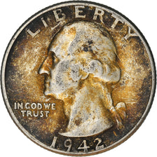 Monnaie, États-Unis, Washington Quarter, Quarter, 1942, U.S. Mint