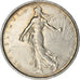Moneda, Francia, Semeuse, 5 Francs, 1969, MBC+, Plata, KM:926, Gadoury:770