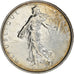 Moeda, França, Semeuse, 5 Francs, 1969, AU(55-58), Prata, KM:926, Gadoury:770