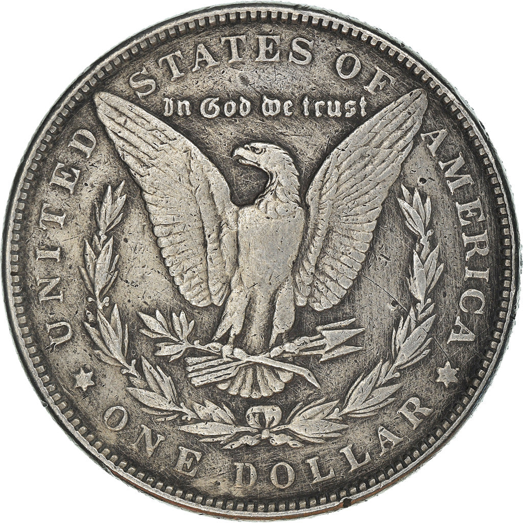 Moneta, Stati Uniti, Morgan Dollar, Dollar, 1886, U.S. Mint, Philadelphia, MB+