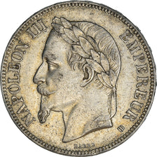 Monnaie, France, Napoléon III, 5 Francs, 1868, Strasbourg, TTB, Argent