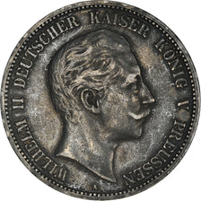 Coin, German States, PRUSSIA, Wilhelm II, 5 Mark, 1902, Berlin, EF(40-45)