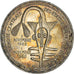 Monnaie, West African States, 5000 Francs, 1982, SUP, Argent, KM:11
