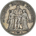 Coin, France, Hercule, 5 Francs, 1849, Paris, VF(30-35), Silver, KM:756.1
