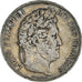 Coin, France, Louis-Philippe, 5 Francs, 1833, Lille, VF(30-35), Silver