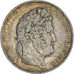 Coin, France, Louis-Philippe, 5 Francs, 1844, Lille, VF(30-35), Silver
