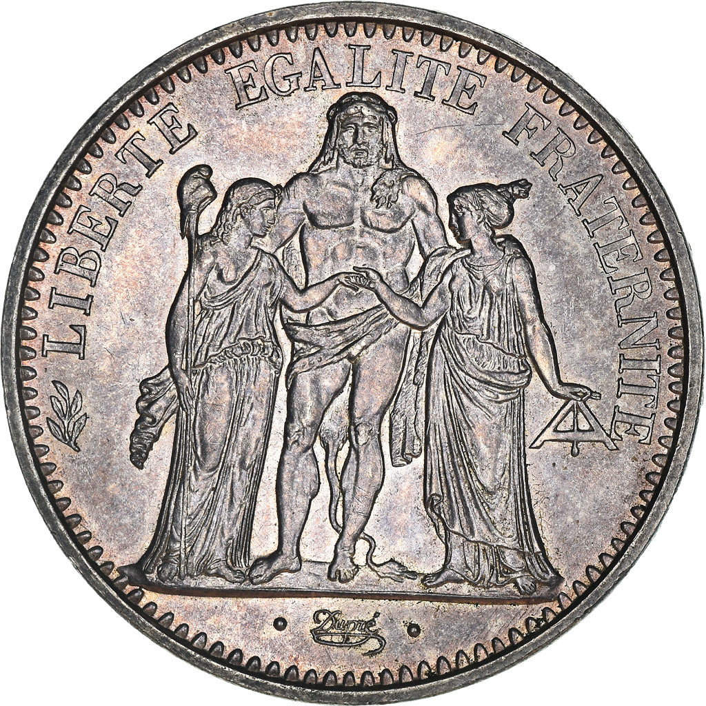 Coin, France, Hercule, 10 Francs, 1972, Paris, AU(55-58), Silver, KM:932
