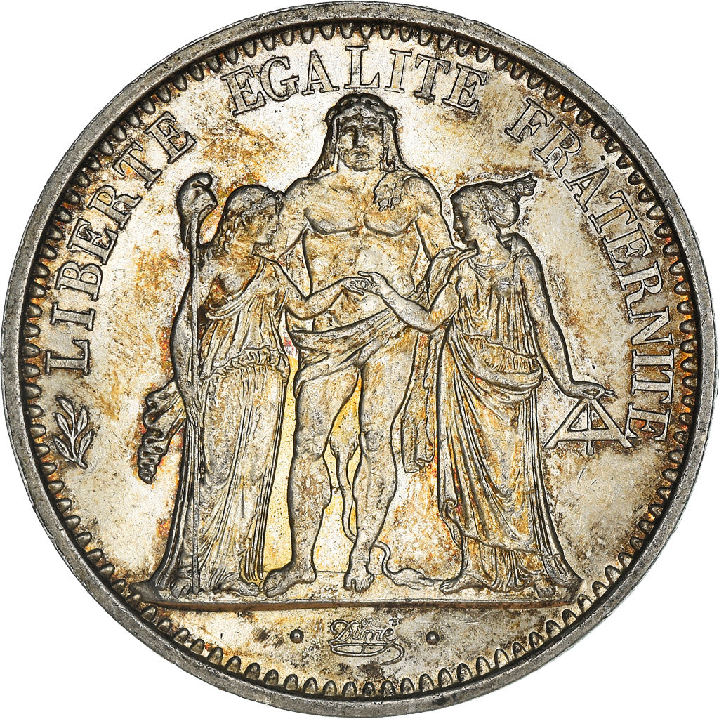 Coin, France, Hercule, 10 Francs, 1972, Paris, AU(50-53), Silver, KM:932