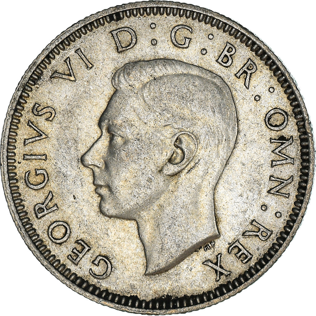 Coin, Great Britain, George VI, Shilling, 1939, AU(50-53), Silver, KM:853