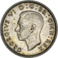 Coin, Great Britain, George VI, Shilling, 1939, EF(40-45), Silver, KM:854