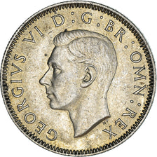 Coin, Great Britain, George VI, Shilling, 1943, AU(50-53), Silver, KM:854