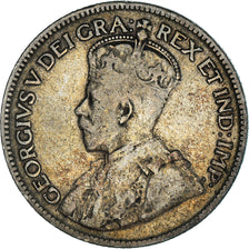 Coin, Canada, George V, 25 Cents, 1917, Royal Canadian Mint, Ottawa, VF(30-35)