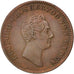 Coin, German States, BADEN, Leopold I, Kreuzer, 1842, AU(50-53), Copper, KM:203