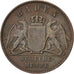 GERMAN STATES, Kreuzer, 1871, KM #242, EF(40-45), Copper, 21.6, 4.26
