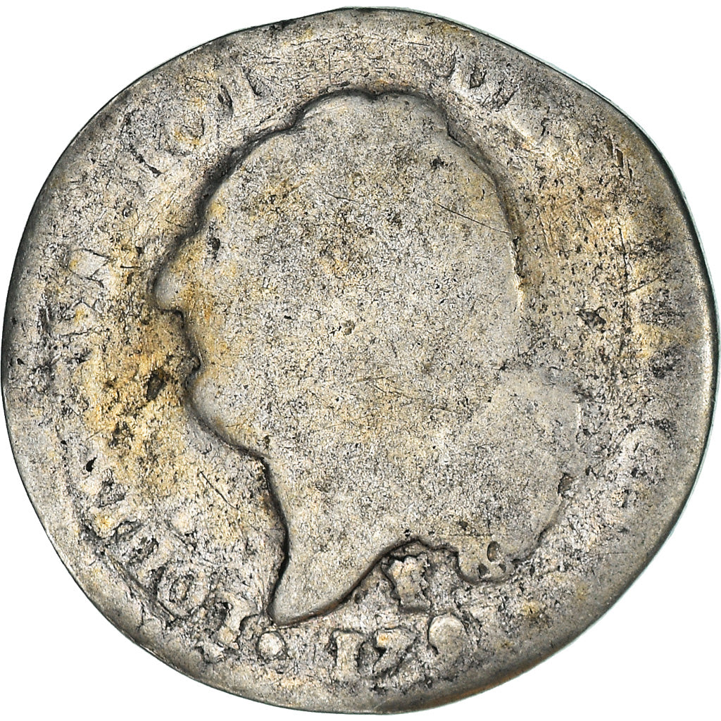 Monnaie, France, 15 sols françois, 15 Sols, 1/8 ECU, 1791, Limoges, AB, Argent