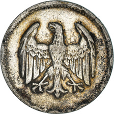 Coin, GERMANY, WEIMAR REPUBLIC, Mark, 1924, Berlin, VF(30-35), Silver, KM:42