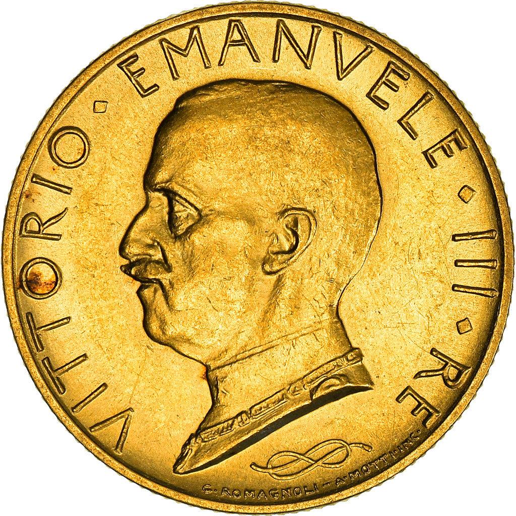 Monnaie, Italie, Vittorio Emanuele III, 100 Lire, 1931, Rome, SUP+, Or, KM:72