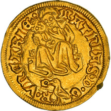 Moeda, Hungria, Maciej Korwin, Goldgulden, 1470-1477, Kremnitz, AU(55-58)