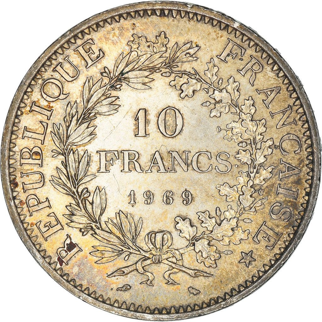 Monnaie, France, Hercule, 10 Francs, 1969, Paris, SUP, Argent, Gadoury:813
