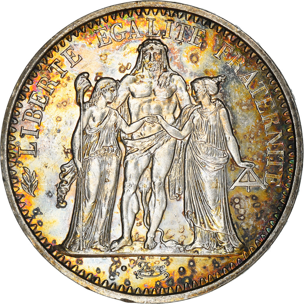 Coin, France, Hercule, 10 Francs, 1971, Paris, AU(55-58), Silver, KM:932
