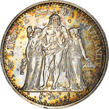 Coin, France, Hercule, 10 Francs, 1971, Paris, AU(55-58), Silver, KM:932