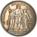 Coin, France, Hercule, 10 Francs, 1972, Paris, MS(60-62), Silver, KM:932