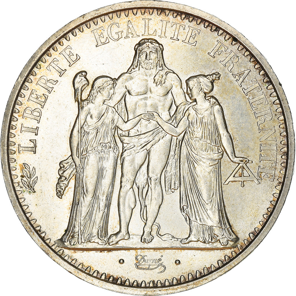 Coin, France, Hercule, 10 Francs, 1972, Paris, MS(63), Silver, KM:932