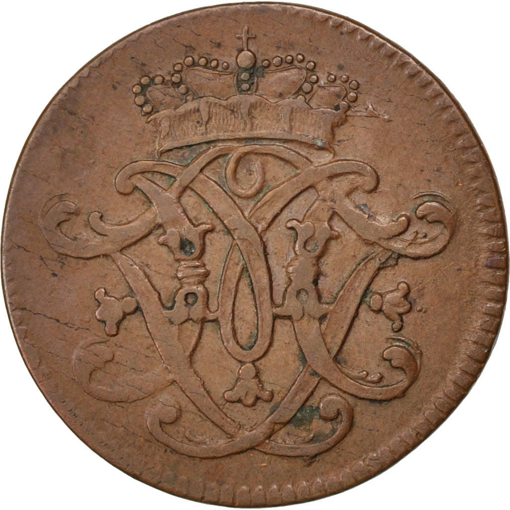 Coin, German States, COLOGNE, Maximilian Friedrich, 1/4 St, 1766, EF(40-45)