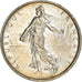 Moeda, França, Semeuse, 5 Francs, 1969, AU(55-58), Prata, KM:926, Gadoury:770