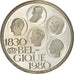 Coin, Belgium, 500 Francs, 500 Frank, 1980, Brussels, MS(63), Silver, KM:161a