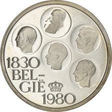 Coin, Belgium, 500 Francs, 500 Frank, 1980, Brussels, MS(63), Silver, KM:162a
