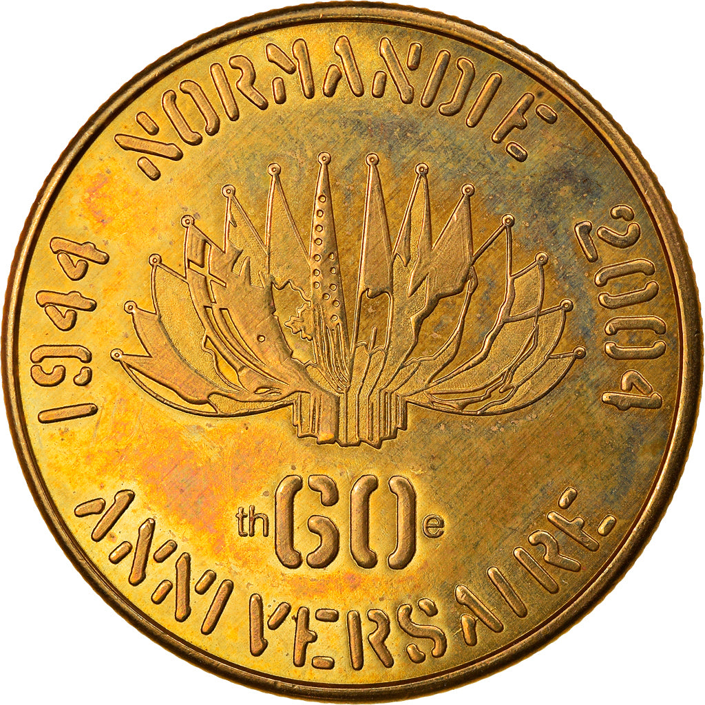 France, Token, Touristic token, Sainte-Mère-Eglise, 60ème Anniversaire du