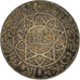 Coin, Morocco, Mohammed V, 5 Francs, AH 1352/1933, Paris, EF(40-45), Silver