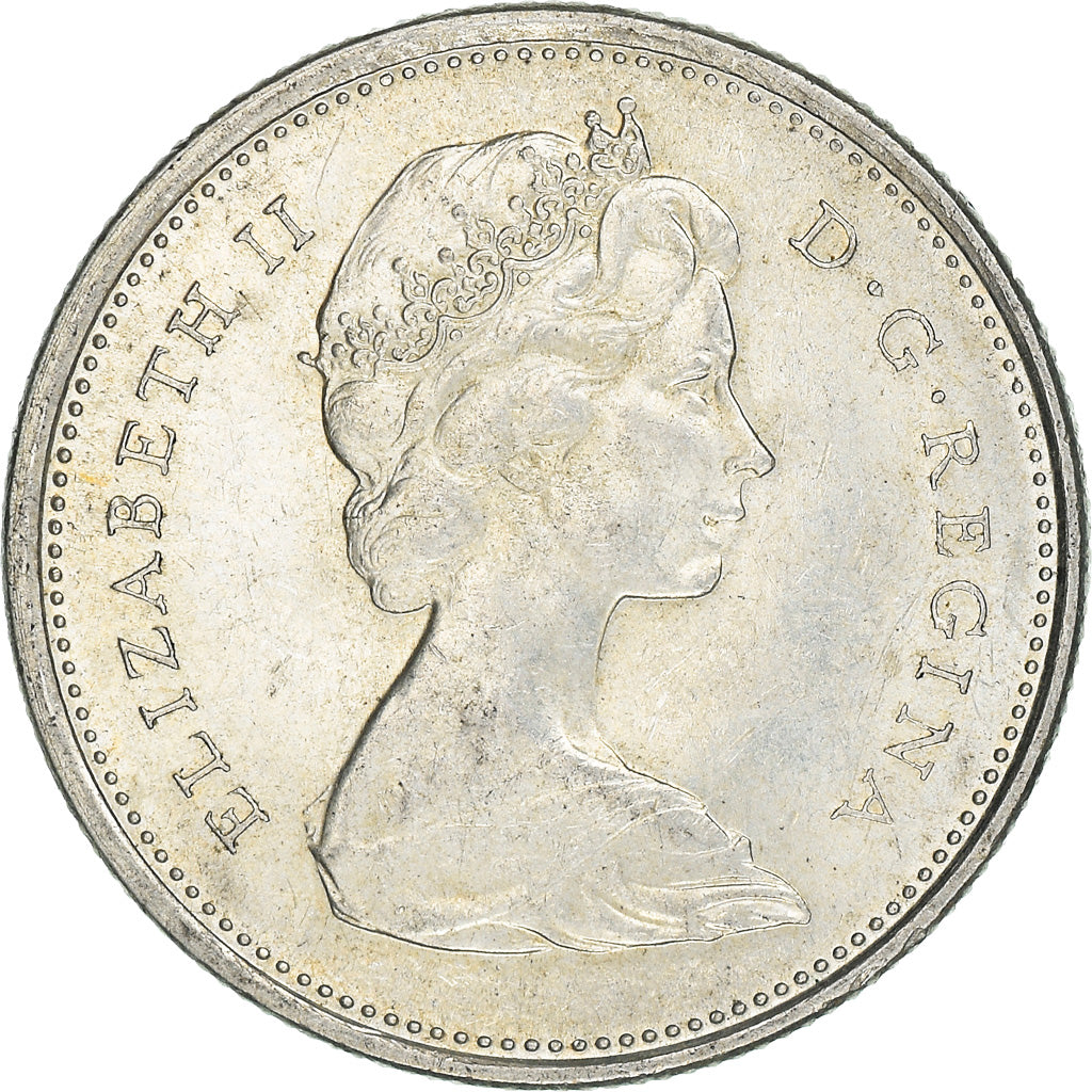 Moneta, Canada, Elizabeth II, 25 Cents, 1967, Royal Canadian Mint, Ottawa, SPL-