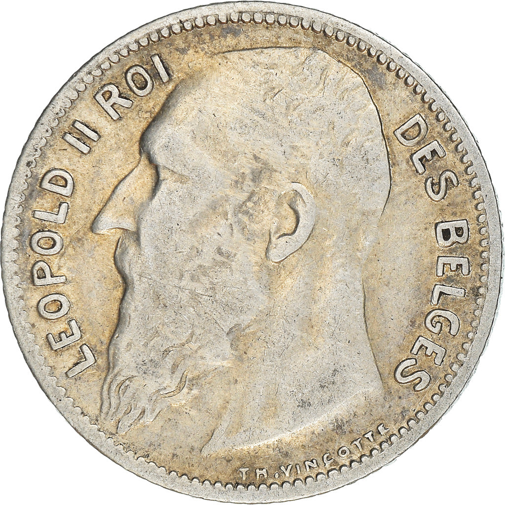 Coin, Belgium, Franc, 1904, EF(40-45), Silver, KM:56.1